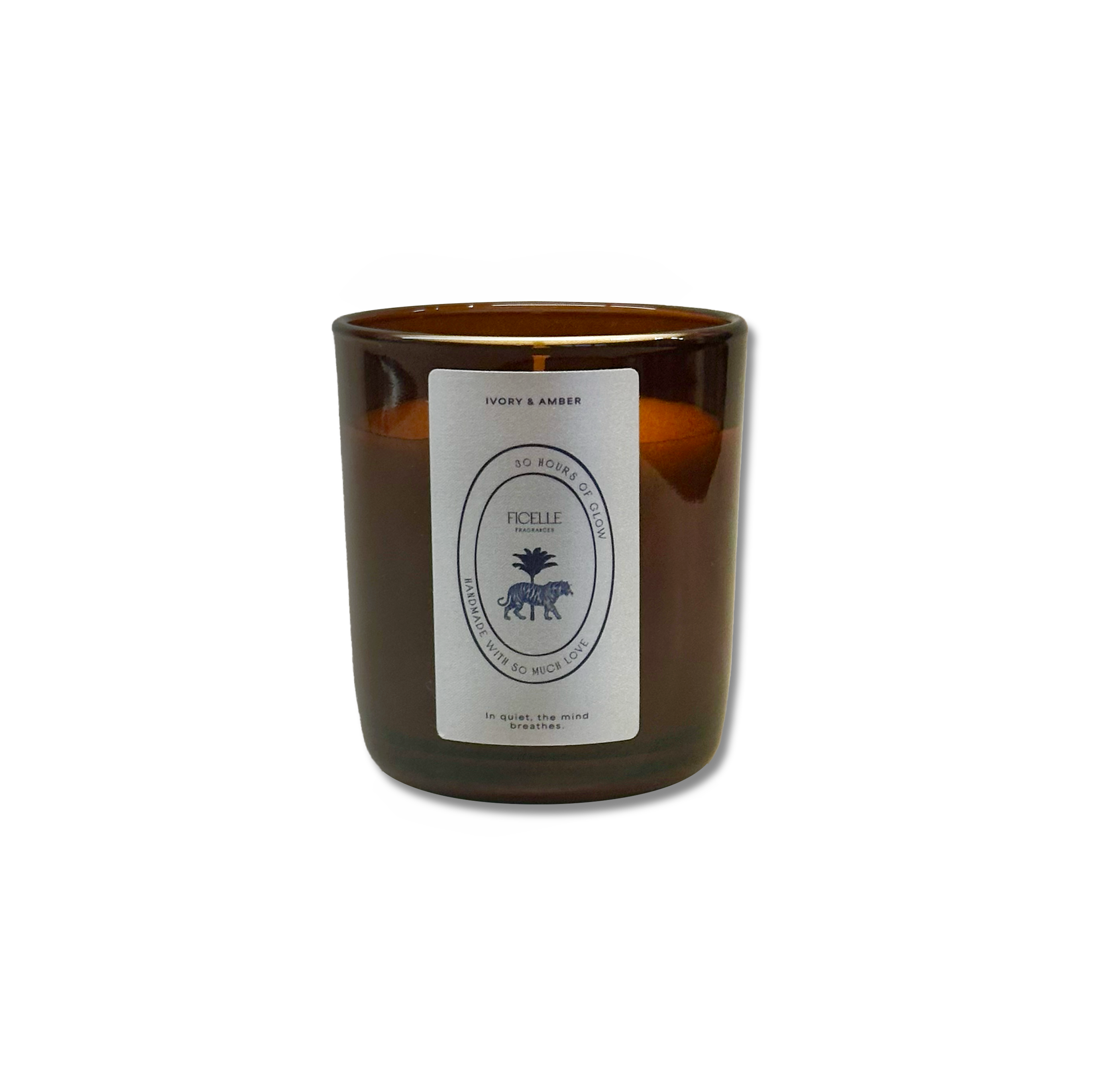 "SILENCE" IVORY & AMBER